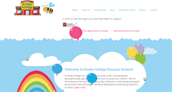 Desktop Screenshot of kinderkollegedaycare.com